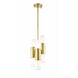 Lola LED 8 inch Aged Brass Pendant Ceiling Light