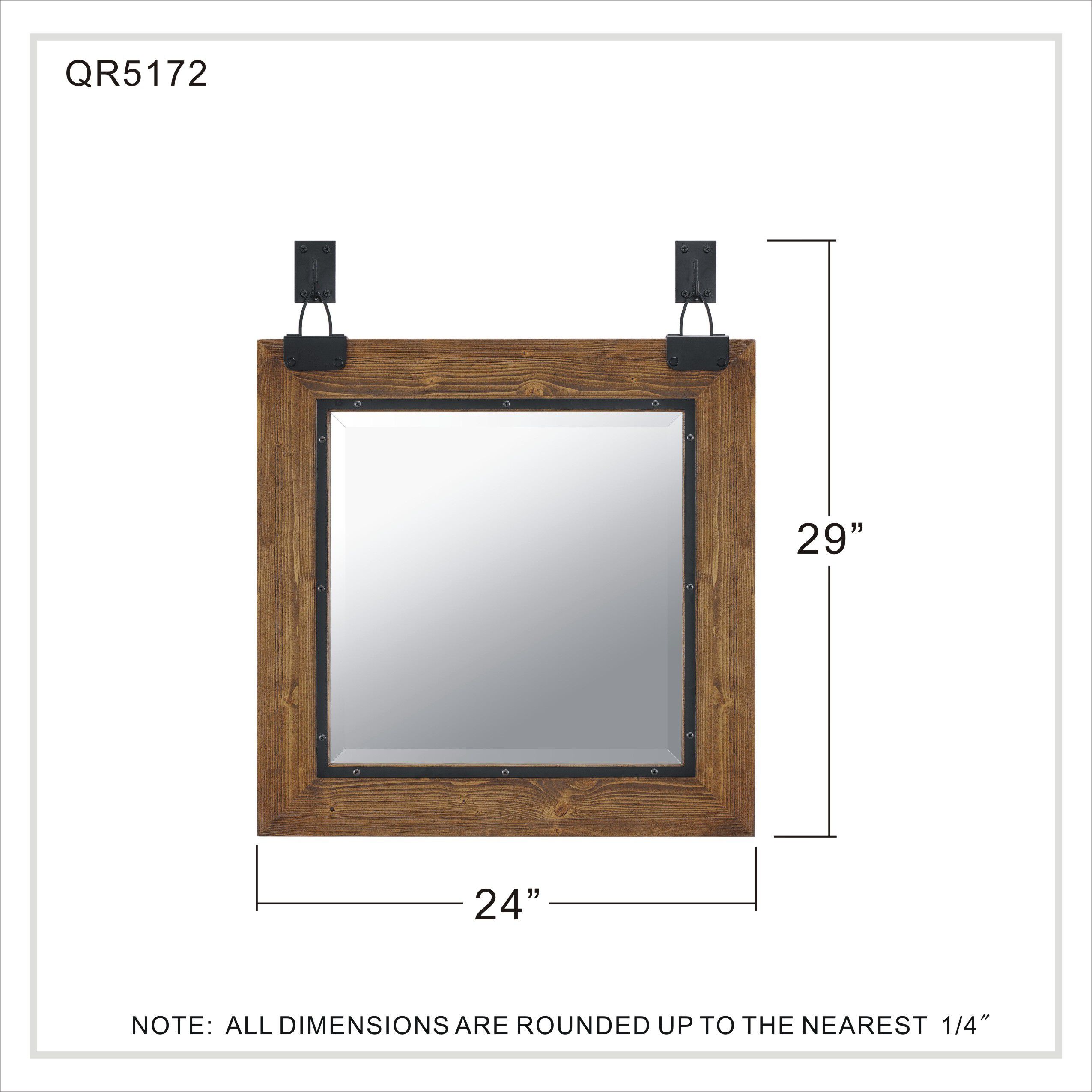 Becker 29 X 24 inch Mirror