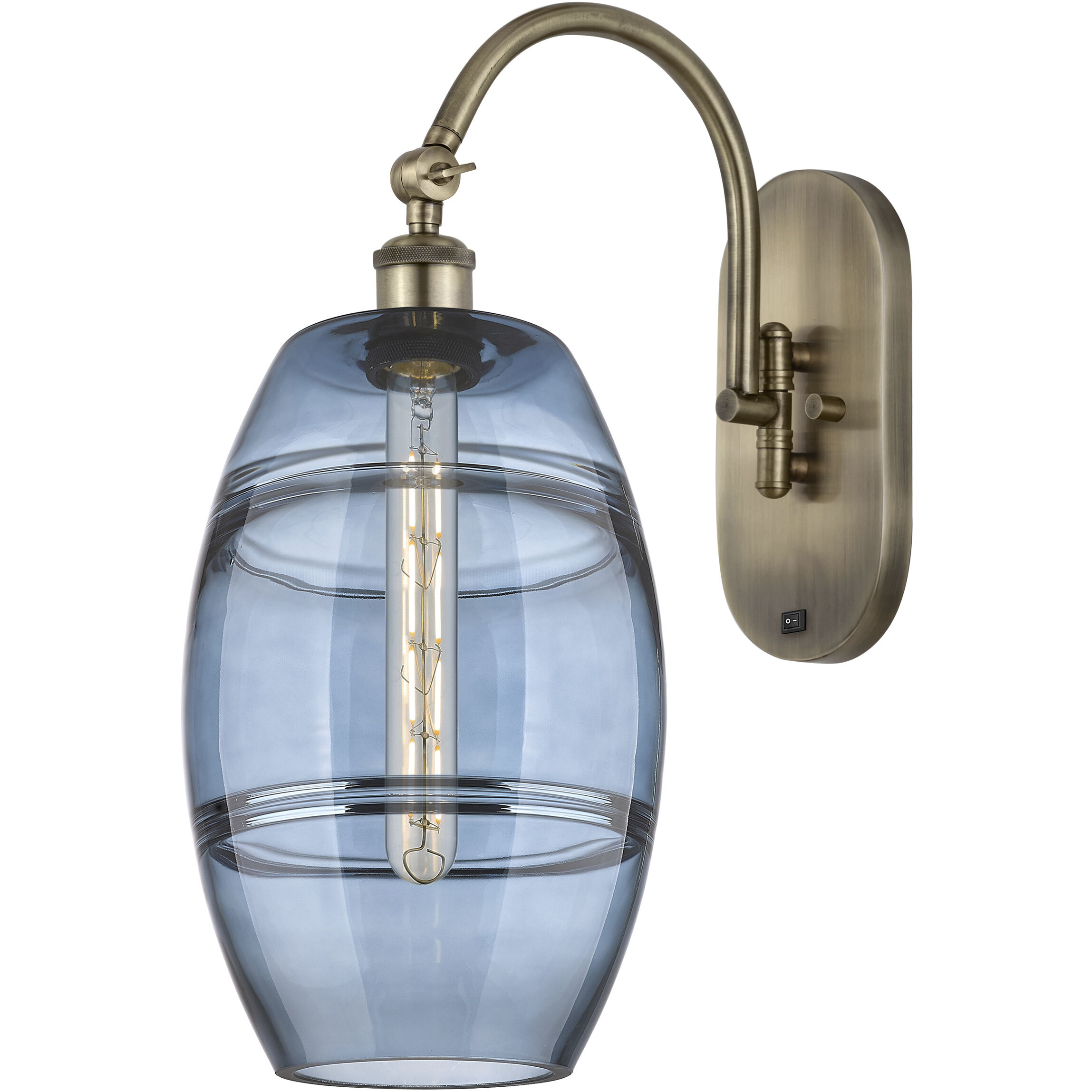 Ballston Vaz 1 Light 8 inch Antique Brass Sconce Wall Light
