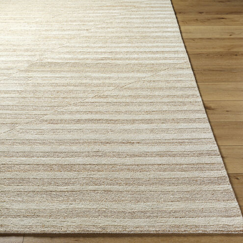 Knoxville 144 X 108 inch Pearl / Ash Handmade Rug in 9 x 12