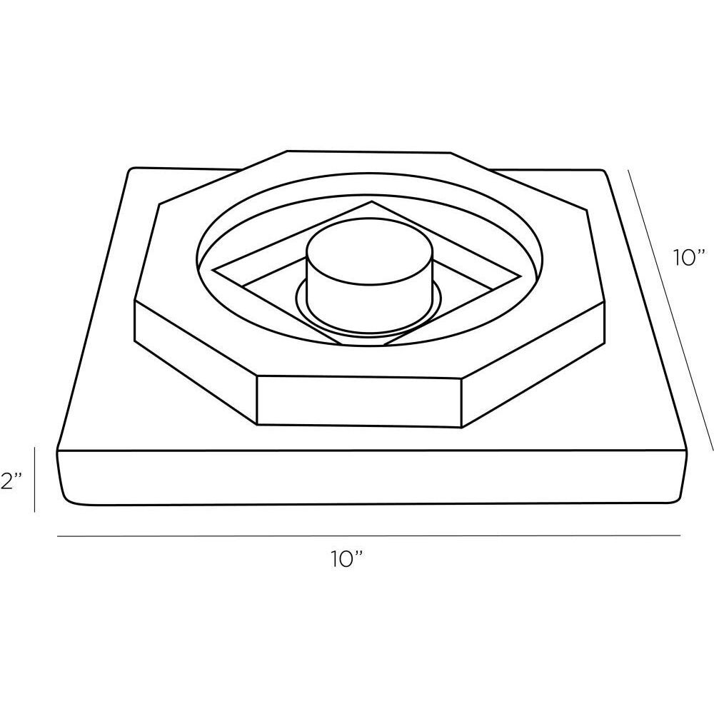 Monopoly Clear Sculpture, Set of 2