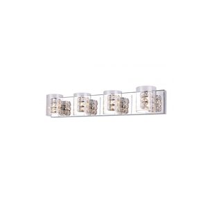 Canada 1 Light 26 inch Chrome Bathroom Vanity Lighting Wall Light