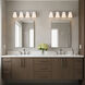 Upson 4 Light 24.25 inch Brushed Nickel Vanity Light Wall Light, Extra Large