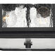 Estate Series Edgewater 2 Light 13 inch Black Outdoor Flush Mount