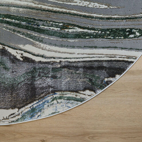 Zaria Earth Tones Rug in 7 Round