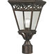 Mendham 1 Light 22 inch Hazelnut Bronze Outdoor Post Light