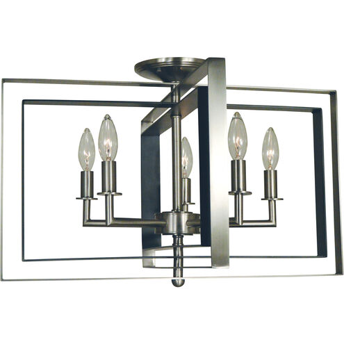 Symmetry 5 Light 22.00 inch Semi-Flush Mount