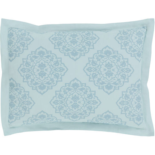 Anniston 26 X 20 inch Ice Blue, Sage Standard Sham