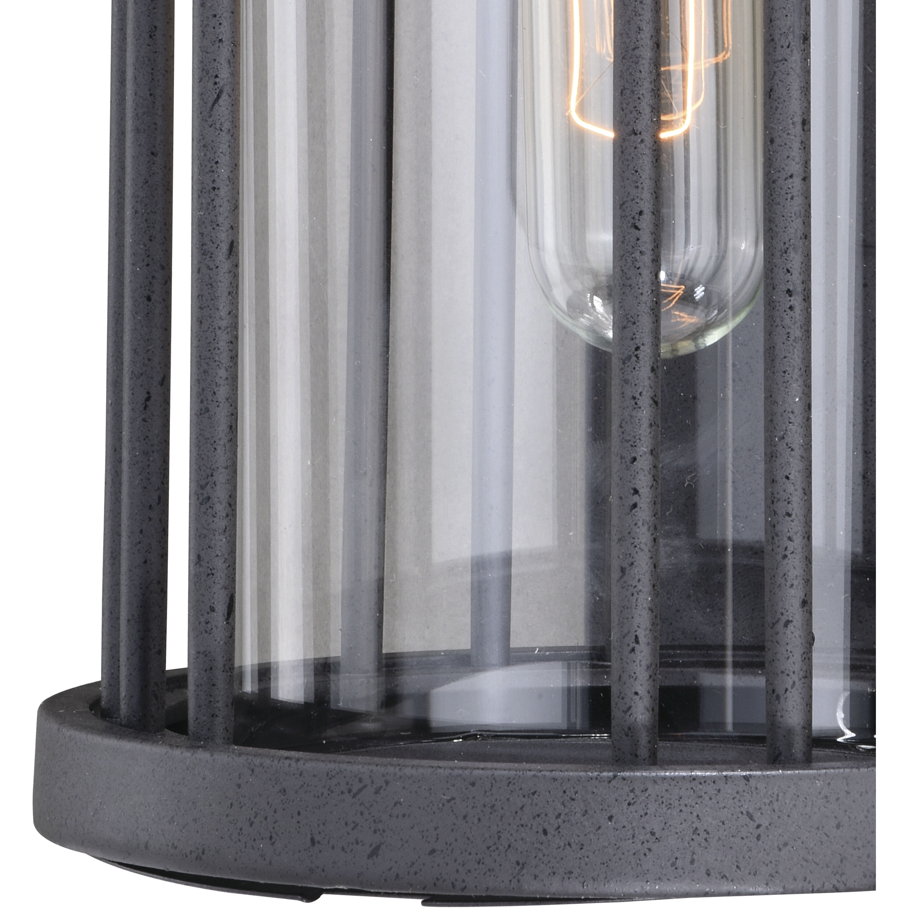 Wrightwood LED 10.75 inch Vintage Black Outdoor Wall