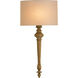 Jargon 1 Light 12 inch Antiquity Gold ADA Wall Sconce Wall Light