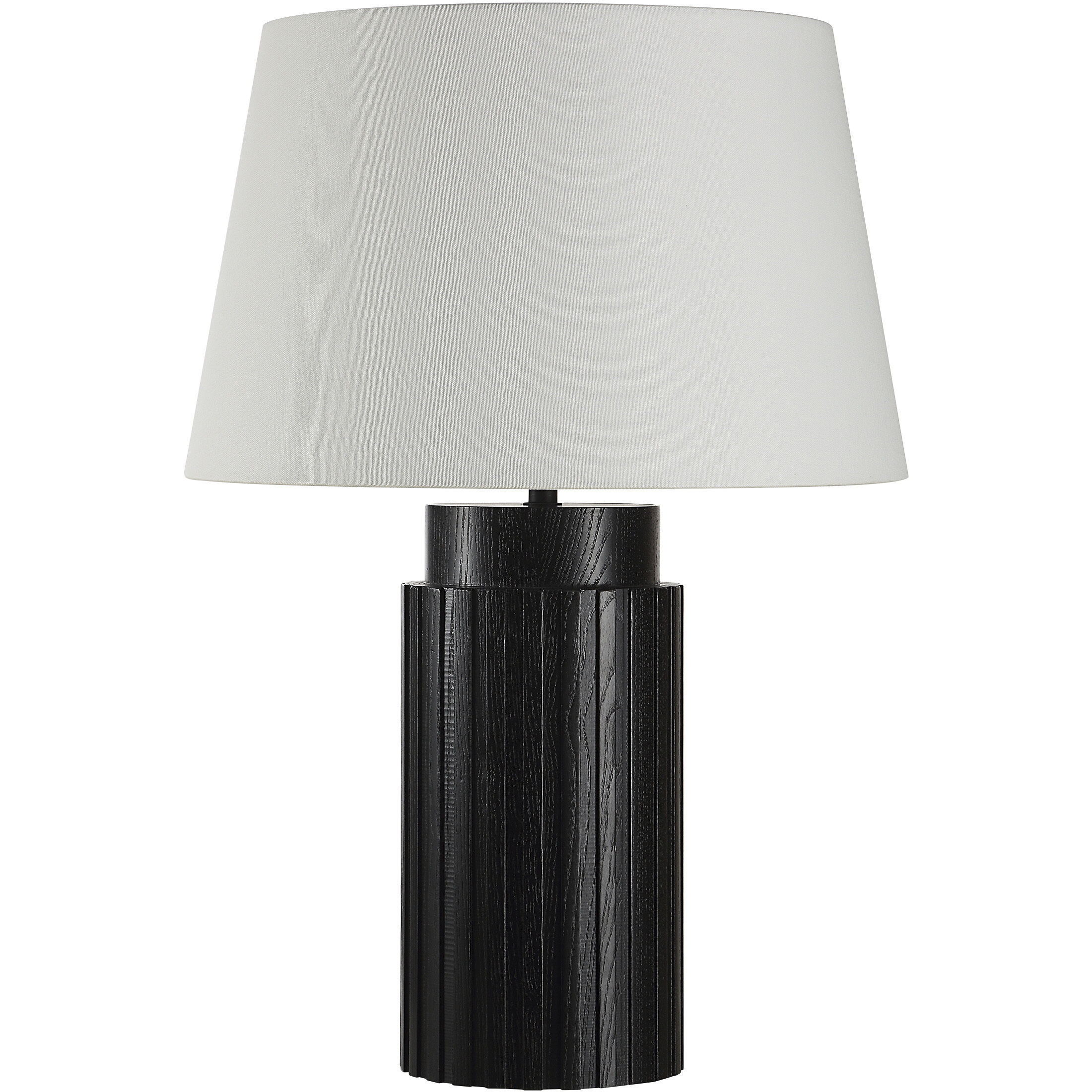 Stilus 26 inch Matte Black Table Lamp Portable Light