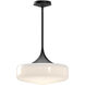 Alora Mood Lincoln Pendant Ceiling Light in Matte Black