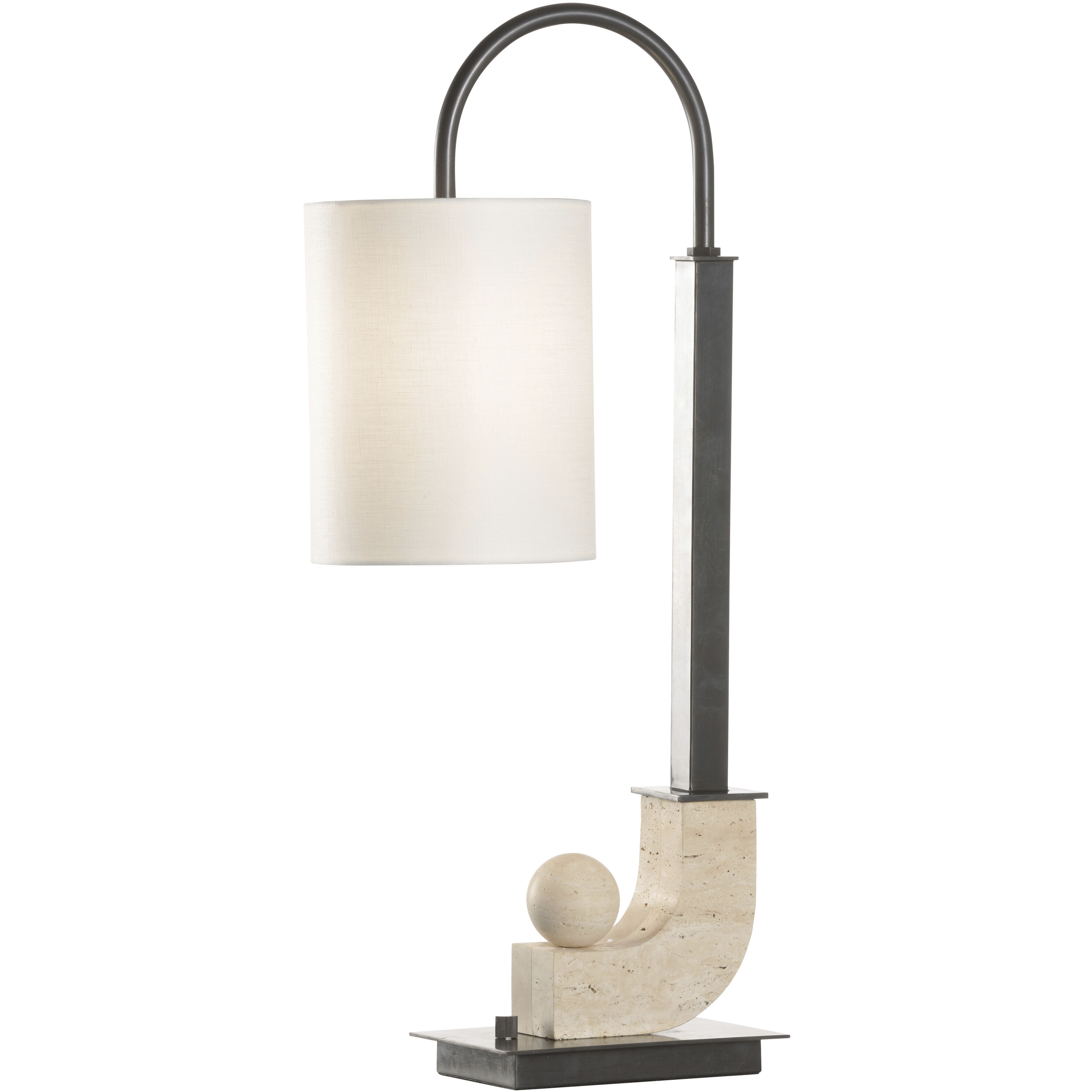 In The Loop 22 inch 100.00 watt Black Table Lamp Portable Light