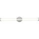 Warwick LED 32.5 inch Brushed Nickel Bath Vanity Wall Light