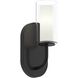 Mack 1 Light 4.75 inch Matte Black Wall Sconce Wall Light