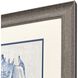 Ocean Echoes Blue and Brown Framed Art, Propac