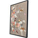 Scatter / Strew Beige and Orange and Pink and Rust Canvas