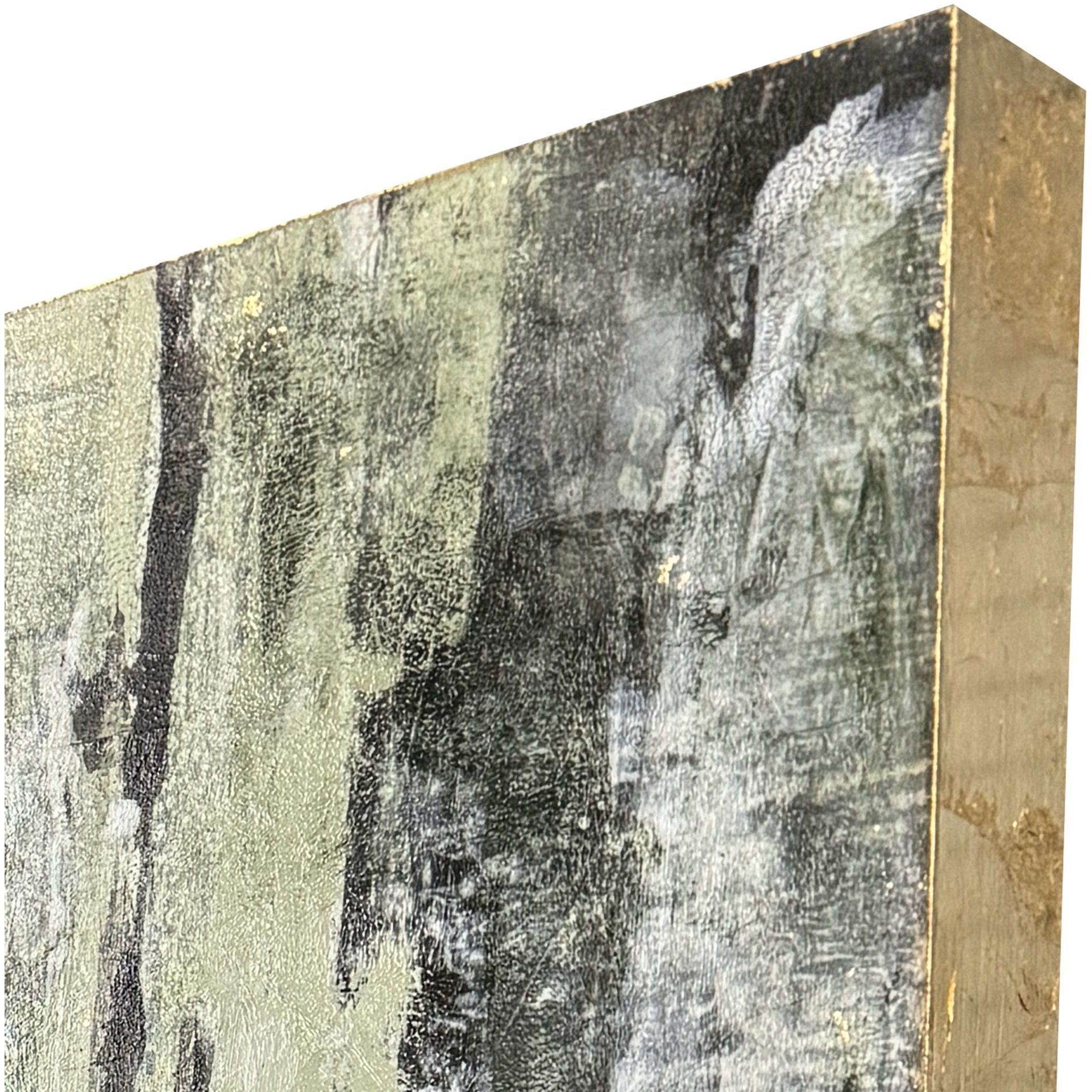 Capa Verde Wall Green and Metallic Wall Sculpture, The Studio