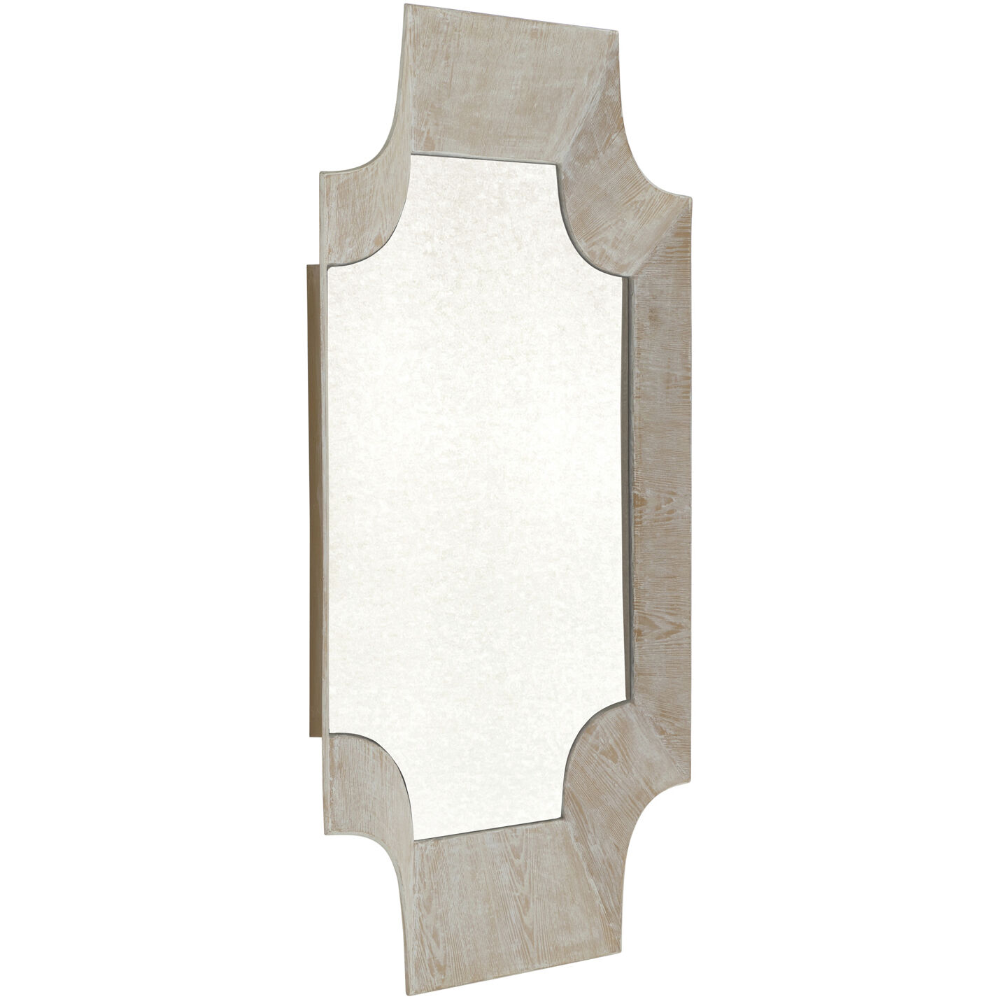 Farris 52.63 X 30 inch White Mirror