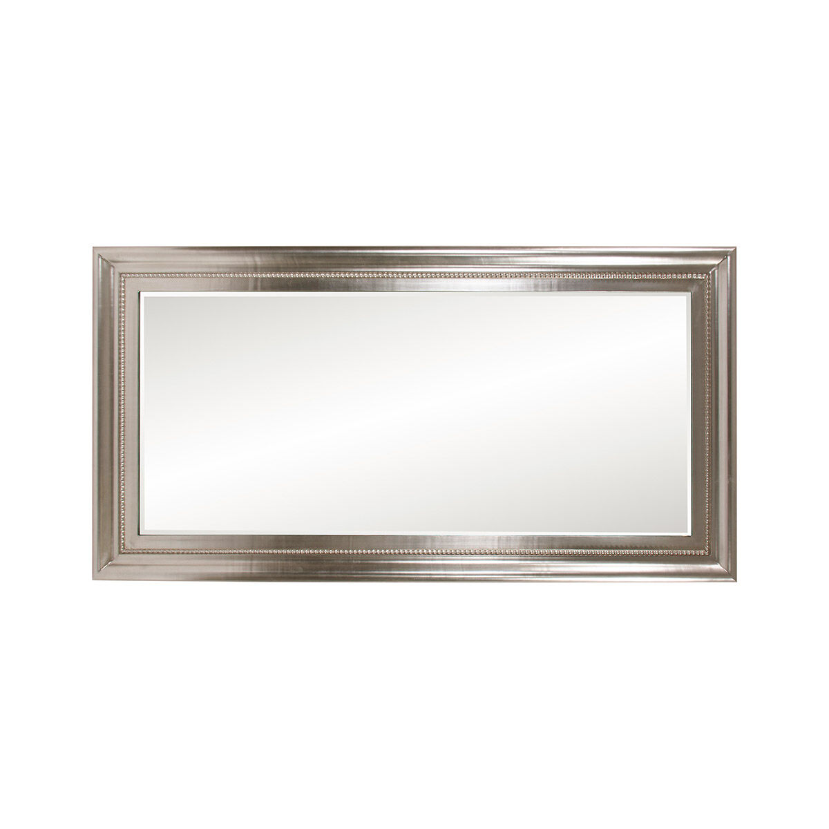 Marla 81 X 43 inch Bright Silver Leaf Wall Mirror