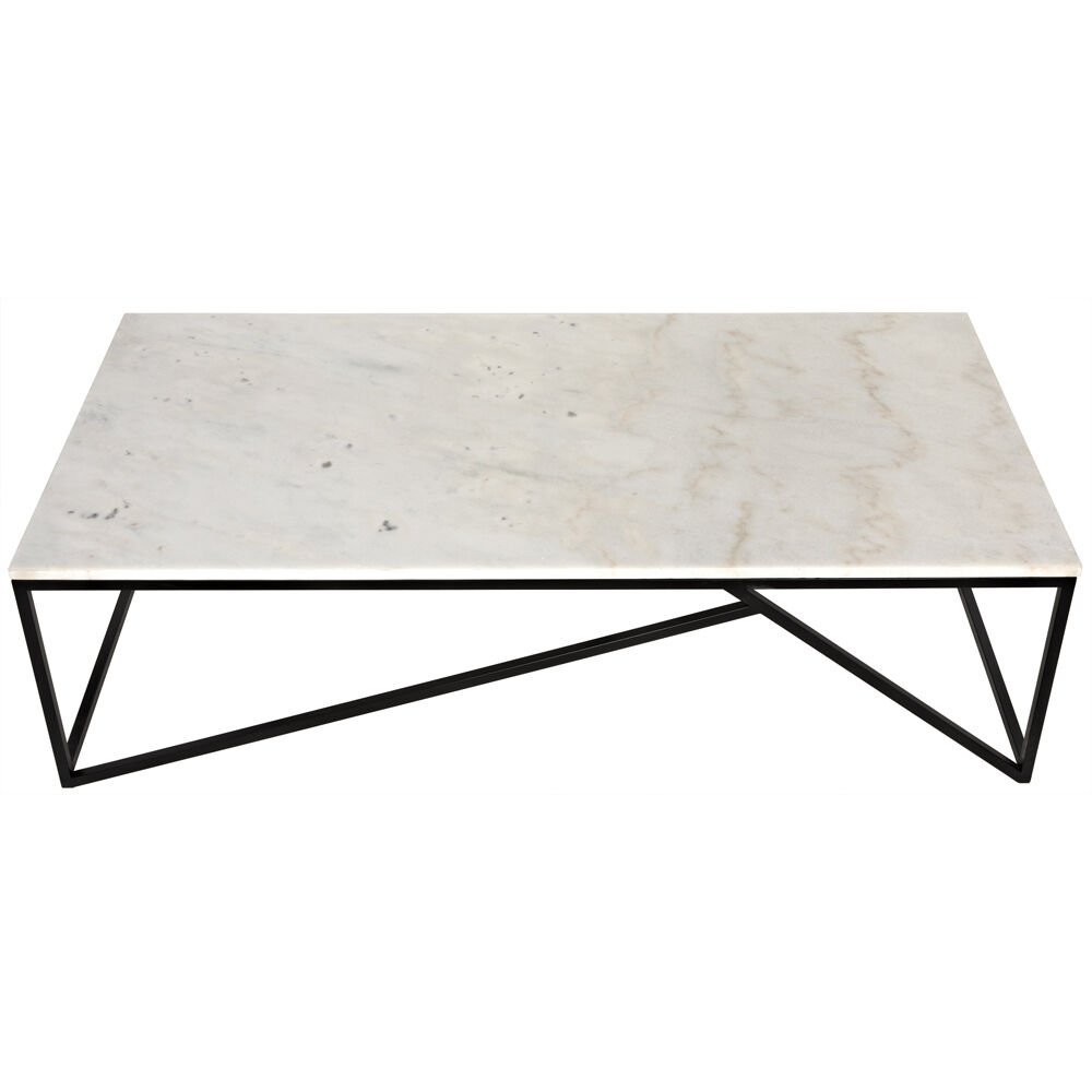 Molimo 64 X 32 inch Matte Black Coffee Table