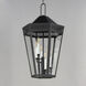 Oxford 6 Light 17 inch Black Outdoor Pendant