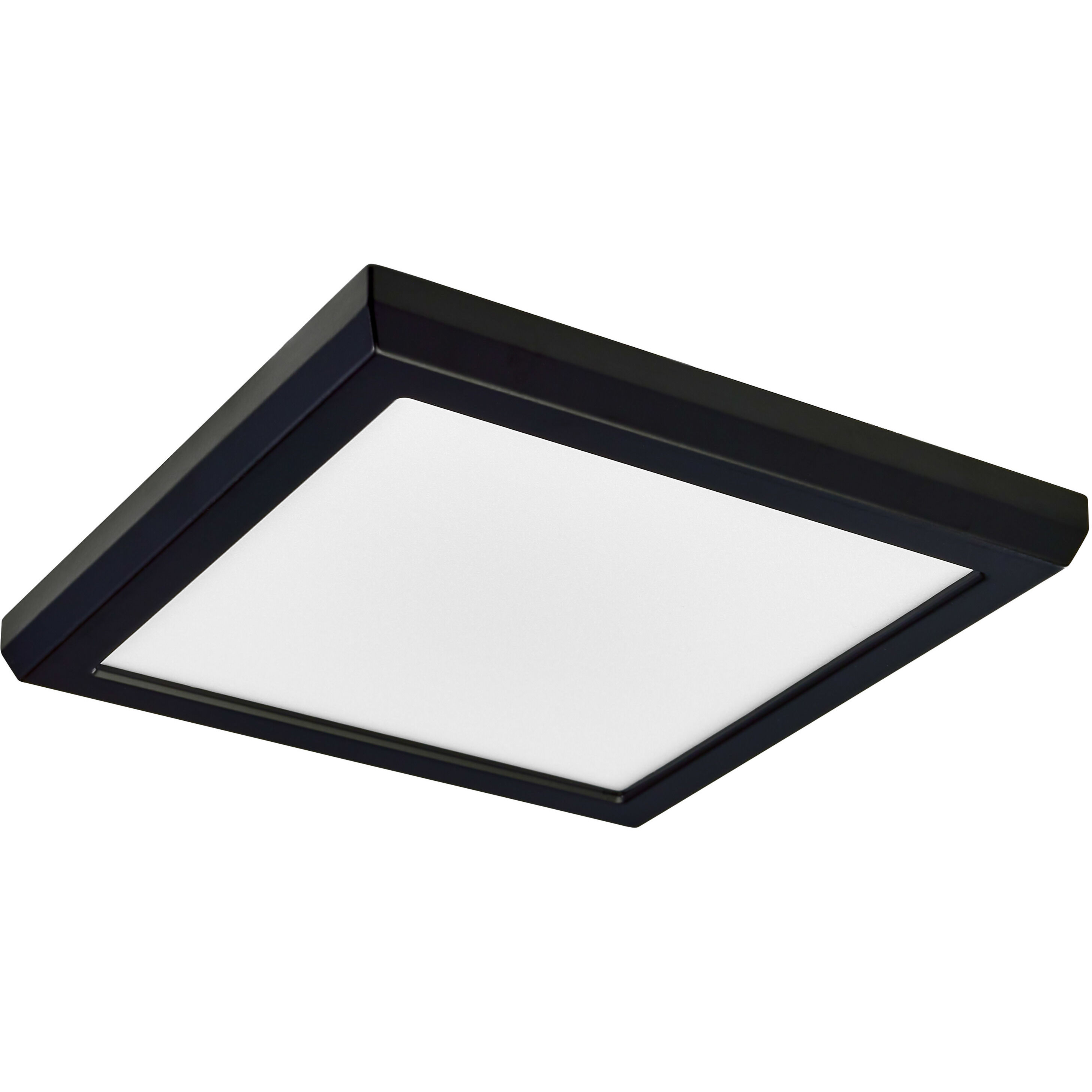 Blink LED 7 inch Black Flush Mount Ceiling Light