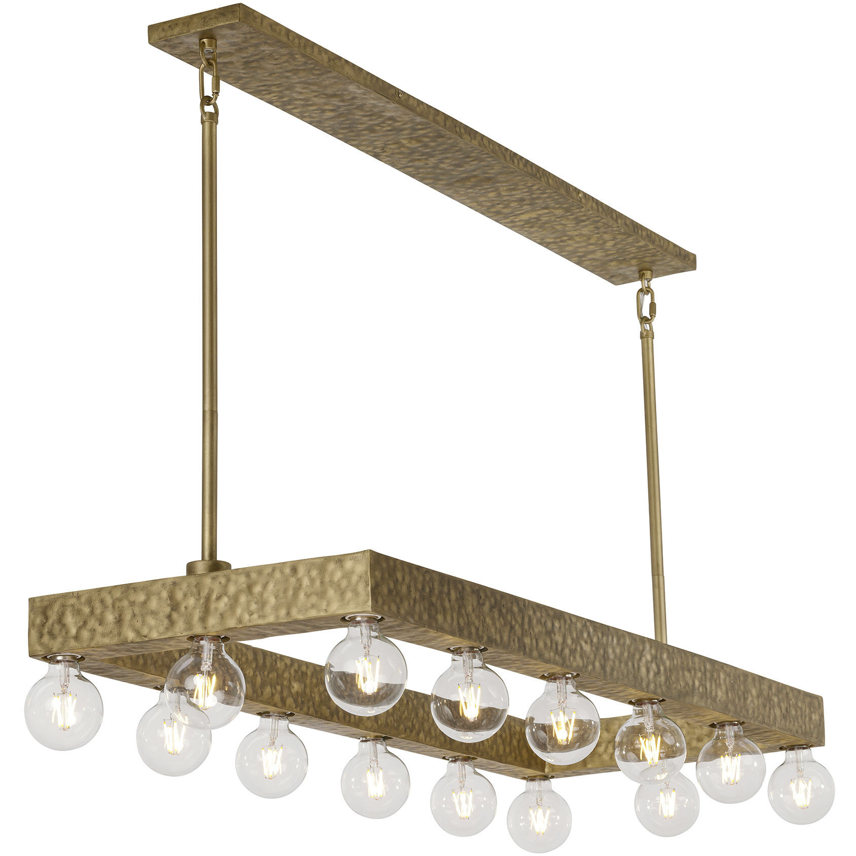 Etereo Linear Chandelier Ceiling Light