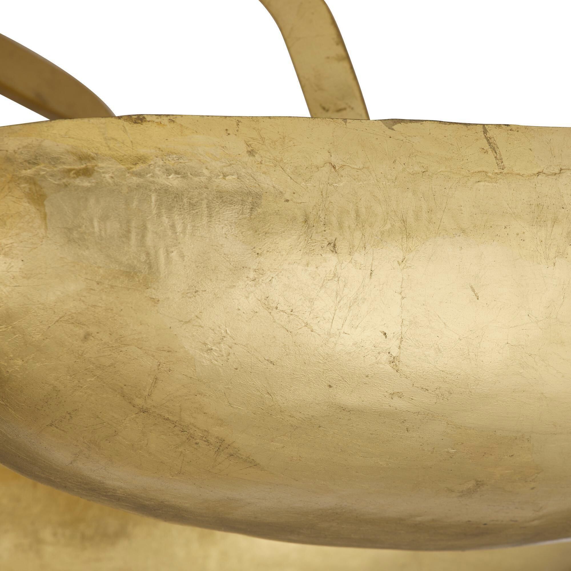 Theo 13 Light 54.5 inch Gold Leaf Flush Mount Ceiling Light