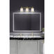 Middlebush 3 Light 24 inch Polished Brass Bath Vanity Wall Light