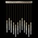 Antonia 17 Light 61 inch Gold Pendant Ceiling Light