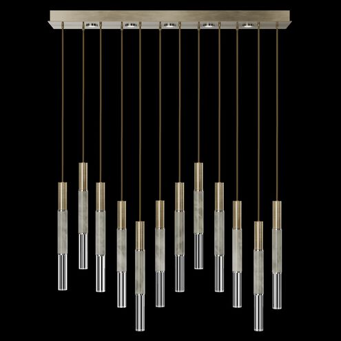 Antonia 17 Light 61 inch Gold Pendant Ceiling Light