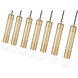 Stari Linear Chandelier Ceiling Light in Modern Gold