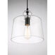 Clarity 1 Light 10 inch Coal Mini Pendant Ceiling Light