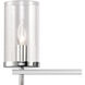 Oakland 4 Light 32.5 inch Chrome Vanity Light Wall Light