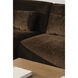 Amelia Dark Brown Slipper Chair