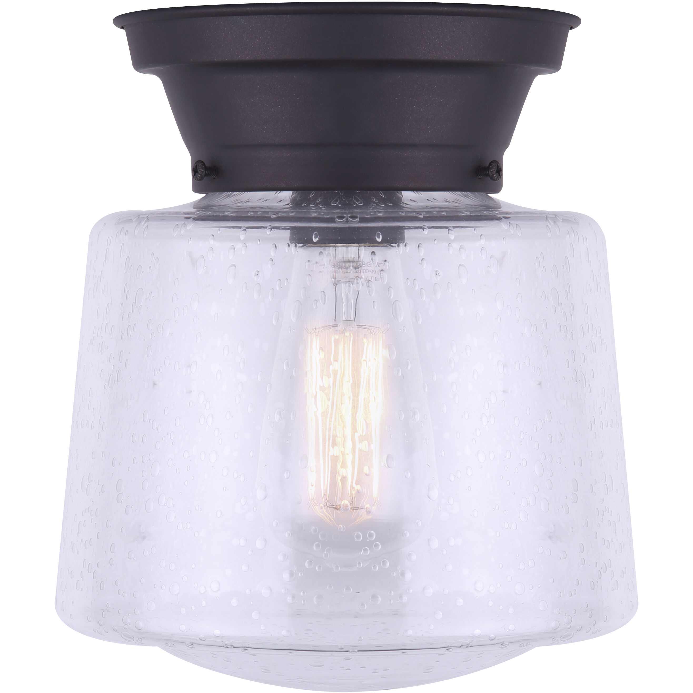 Madison 1 Light 8 inch Oil Rubbed Bronze Flush Mount Ceiling Light