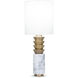 Abigail 34 inch 150.00 watt White Table Lamp Portable Light