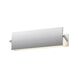 Aileron LED Bright Satin Aluminum Sconce Wall Light