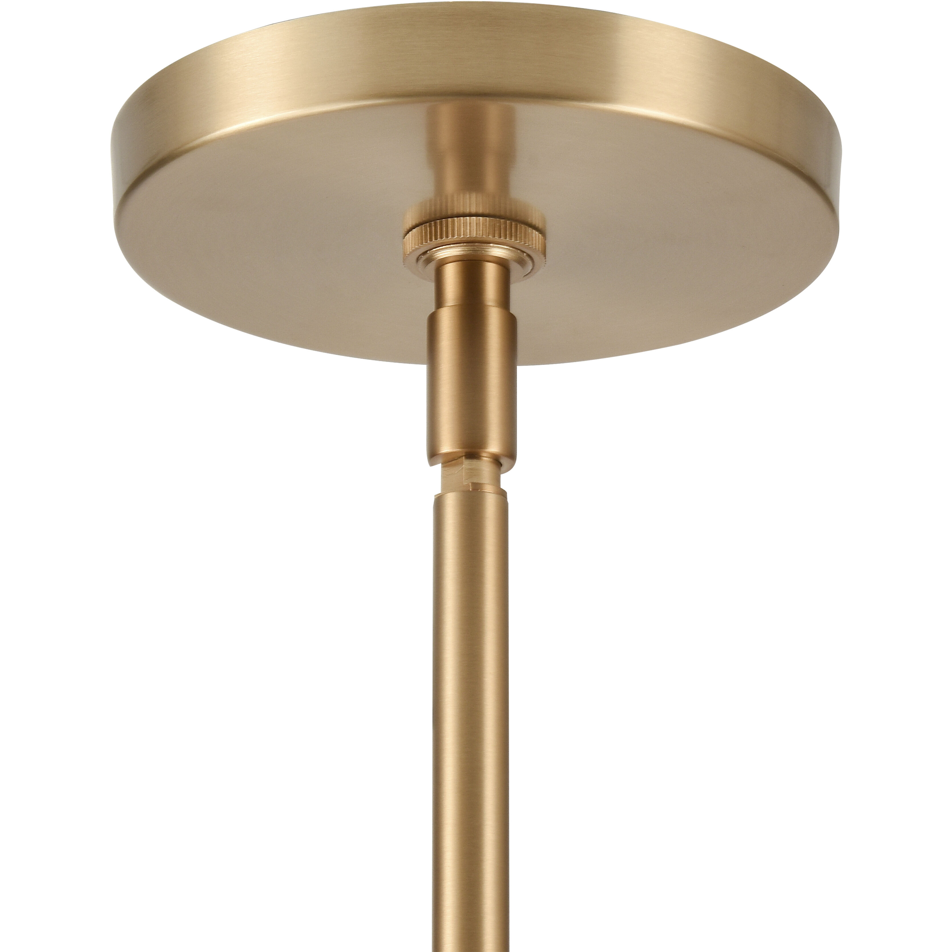 Caroline 6 Light 36 inch Brushed Gold Chandelier Ceiling Light
