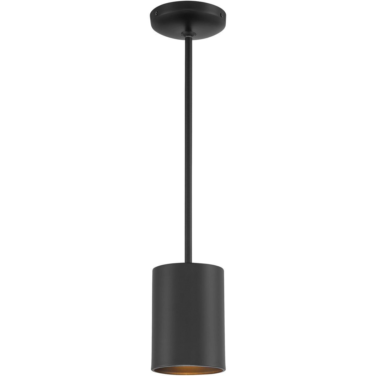 Pilson LED 4.5 inch Matte Black Pendant Ceiling Light