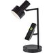 Rowe 19 inch 60.00 watt Black Supercharger Desk Lamp Portable Light