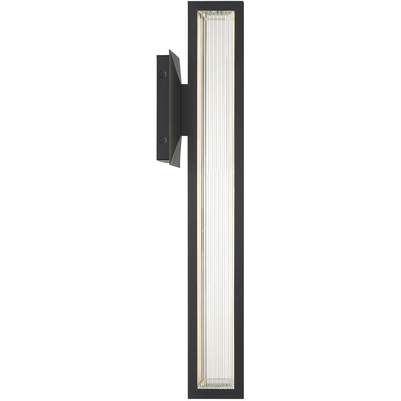Aelin LED 24 inch Matte Black Outdoor Wall Sconce