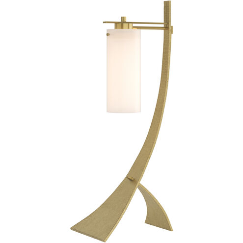 Stasis 28.3 inch 100 watt Modern Brass Table Lamp Portable Light