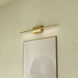 Vega Minor LED 24 inch Brushed Gold Bath Vanity Light Wall Light