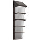 Mantle LED 18.5 inch Statuary Bronze Outdoor Sconce