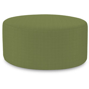 Universal Seascape Moss Outdoor Round Ottoman Replacement Slipcover, Ottoman Not Included