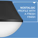 Haddie LED 11 inch Black Pendant Ceiling Light