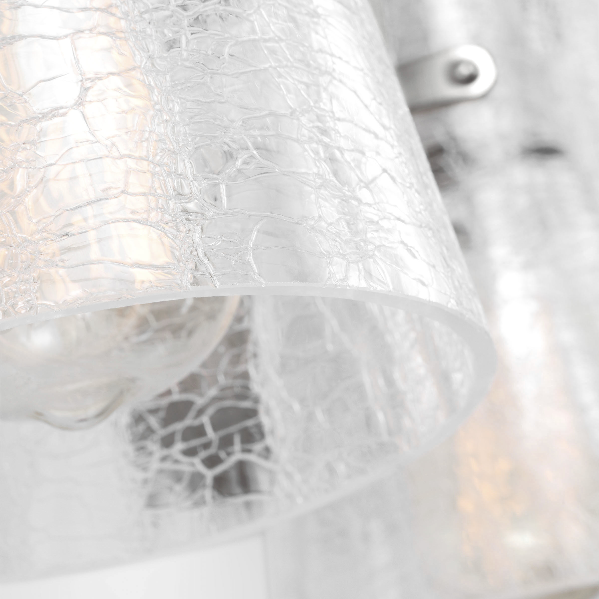 Drew & Jonathan Crofton 4 Light 33.38 inch Brushed Nickel Vanity Light Wall Light