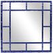 Bamboo 40 X 40 inch Navy Mirror